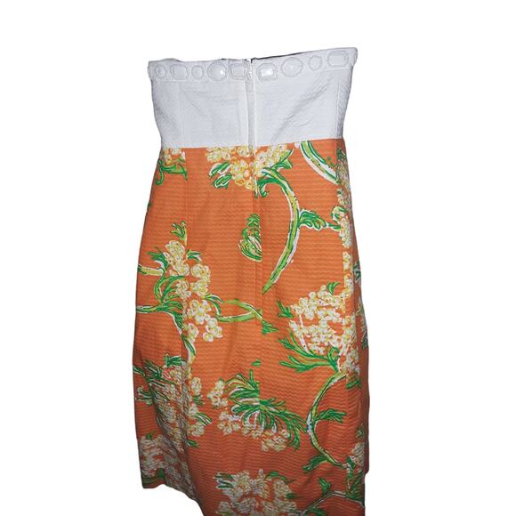 Lilly Pulitzer Sz 10 NWOT BOWEN Floral Print Sleeveless Empire Waist Dress - Picture 9 of 9